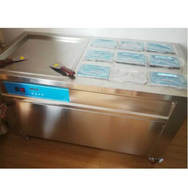 Buy Fried Ice Cream Machine, Fry Ice Cream Roll Machine CB-500SF