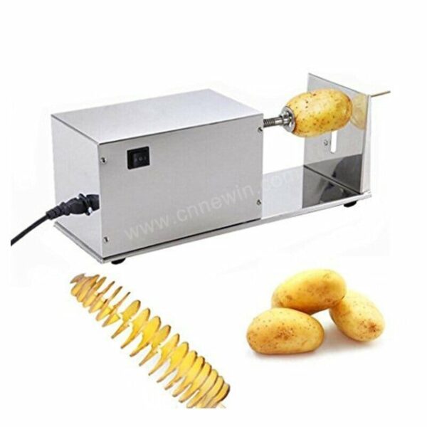 Stainless Steel Electric Potato Spring Machine, Curly Potato