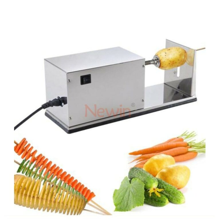 Stainless Steel Electric Potato Spring Machine, Curly Potato