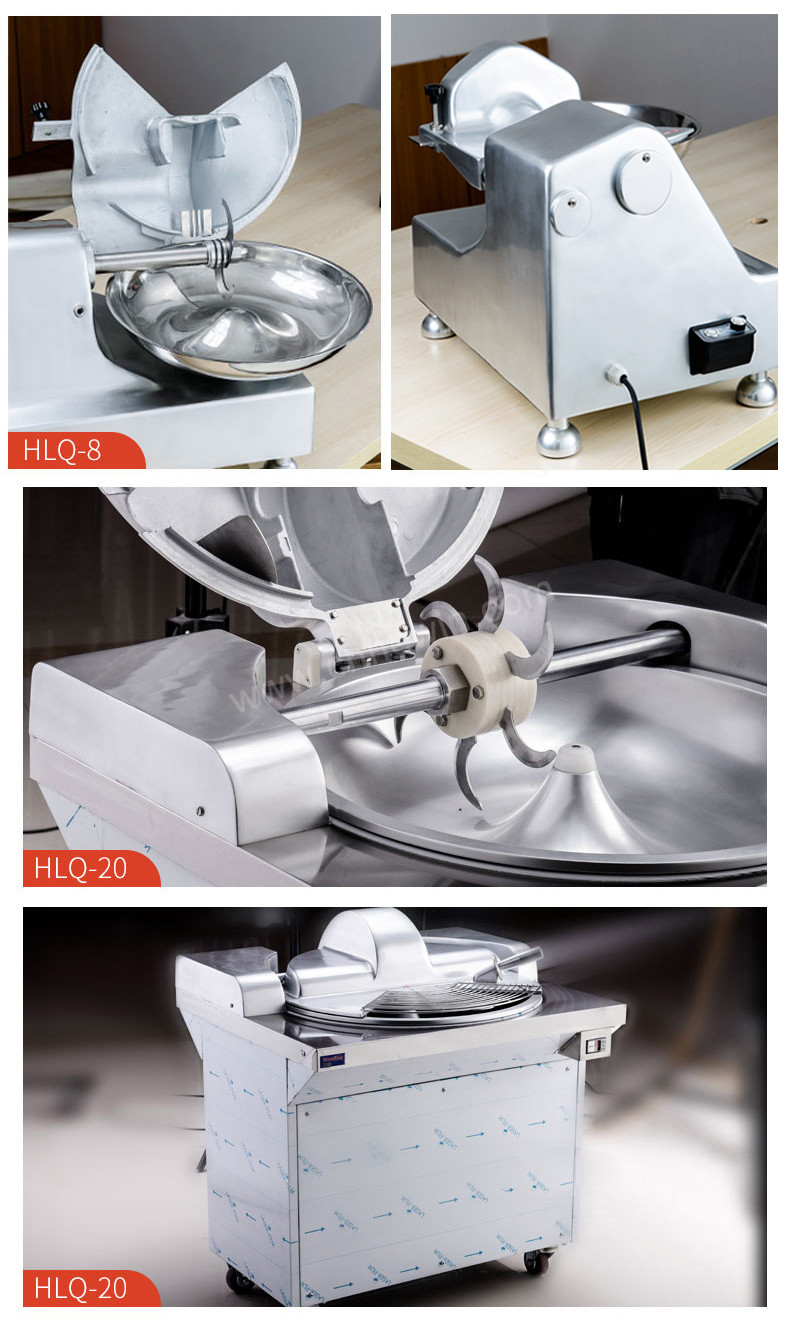 Electric Meat Bowl Cutter Machine HLQ-8 – Newin