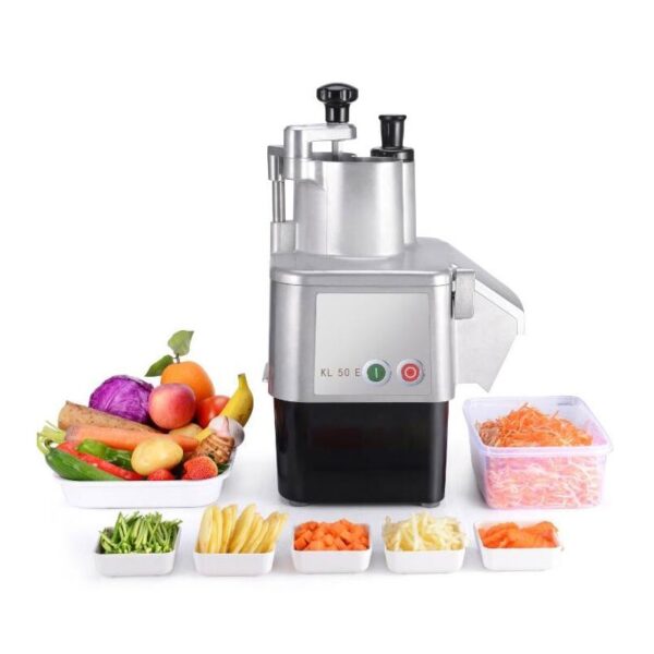  Newhai 2 in 1 Electric Vegetable Dicer and Slicer Machine  Commercial Vegetable Chopper Dicing Machine Automatic Potato Onion Slicing  Cube Cutting with 5/16'' 15/32'' Blade 110V US Commercial&Home Use: Home 