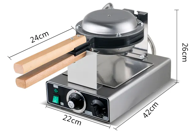 Egg waffle machine pancake machine FY 6Y size